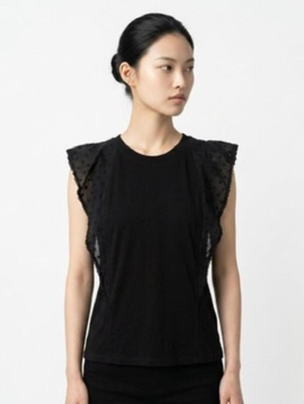 Heartloom Size S Greta Top T- Shirt Lace Eyelet - Picture 8 of 8